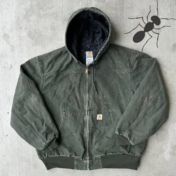Carhartt | Jackets & Coats | Vintage Y2k Carhartt J244 Mos Green